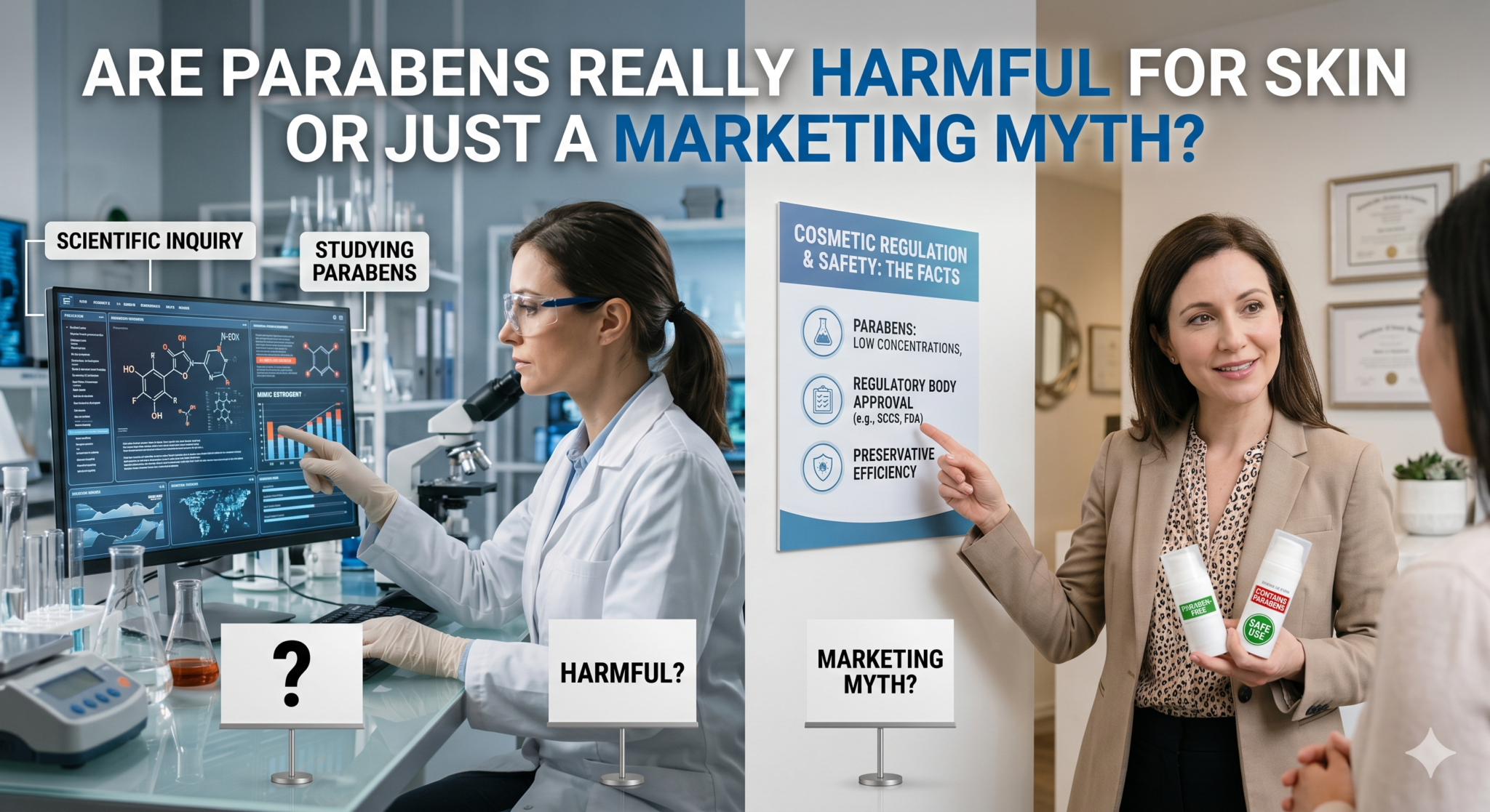 Parabens effect our skin